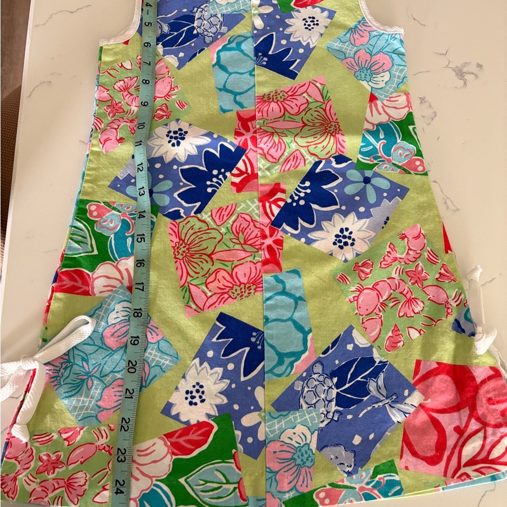Rare Editions Multicolor Patchwork Dress - Picture 6 of 9